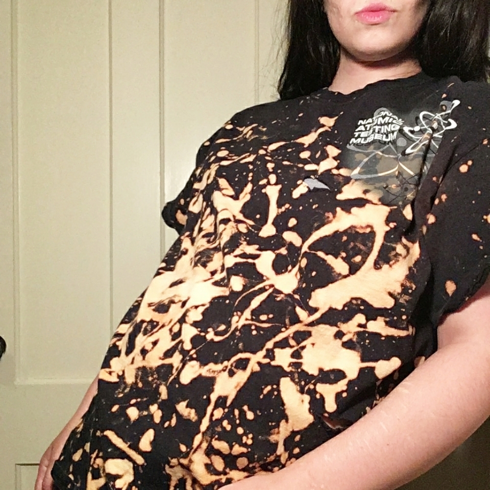 OOAK hand-dyed National Atomic testing museum